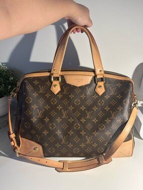 Louis Vuitton Brown Monogram Retiro Bag